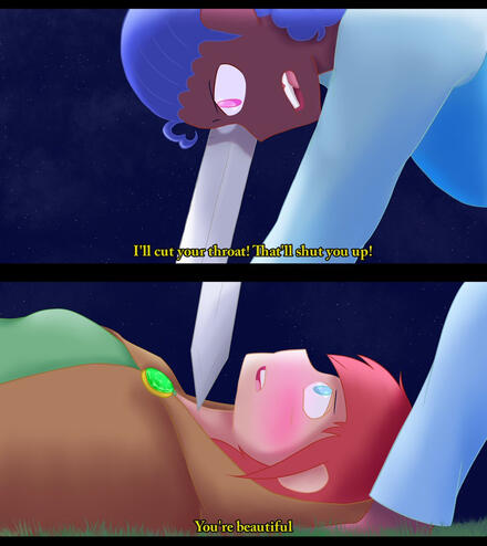 Mononoke Reference but Sapphic